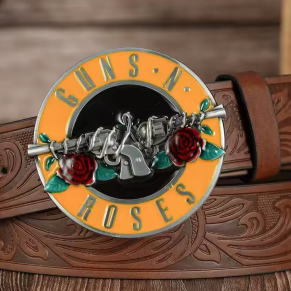 New Guns And Roses Band Belt Buckle Choose Color